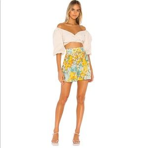 NWT Faithfull the Brand ondine short